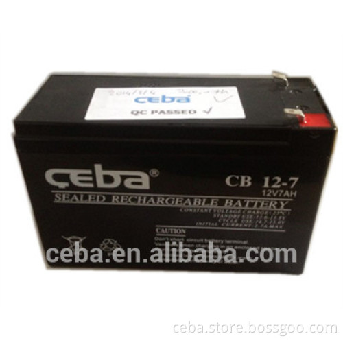 Ceba Wholesale products lead acid battery 12v 7ah
